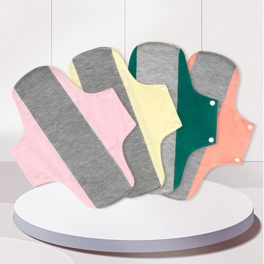 Cloth Pad Reusable - 洗える布製生理用ナプキン、再利用可能なグラフェンサニタリーナプキン、通気性のある23/28CM女性用ナースパッド、パンティライナー