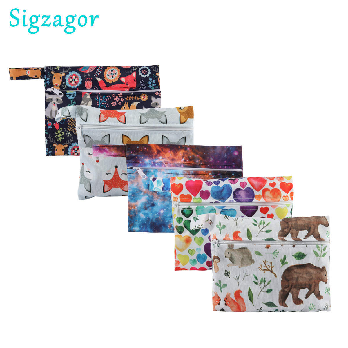 [Sigzagor] 1 小型ミニウェットバッグ再利用可能マ - Cloth Pad Reusable のレビューと価格