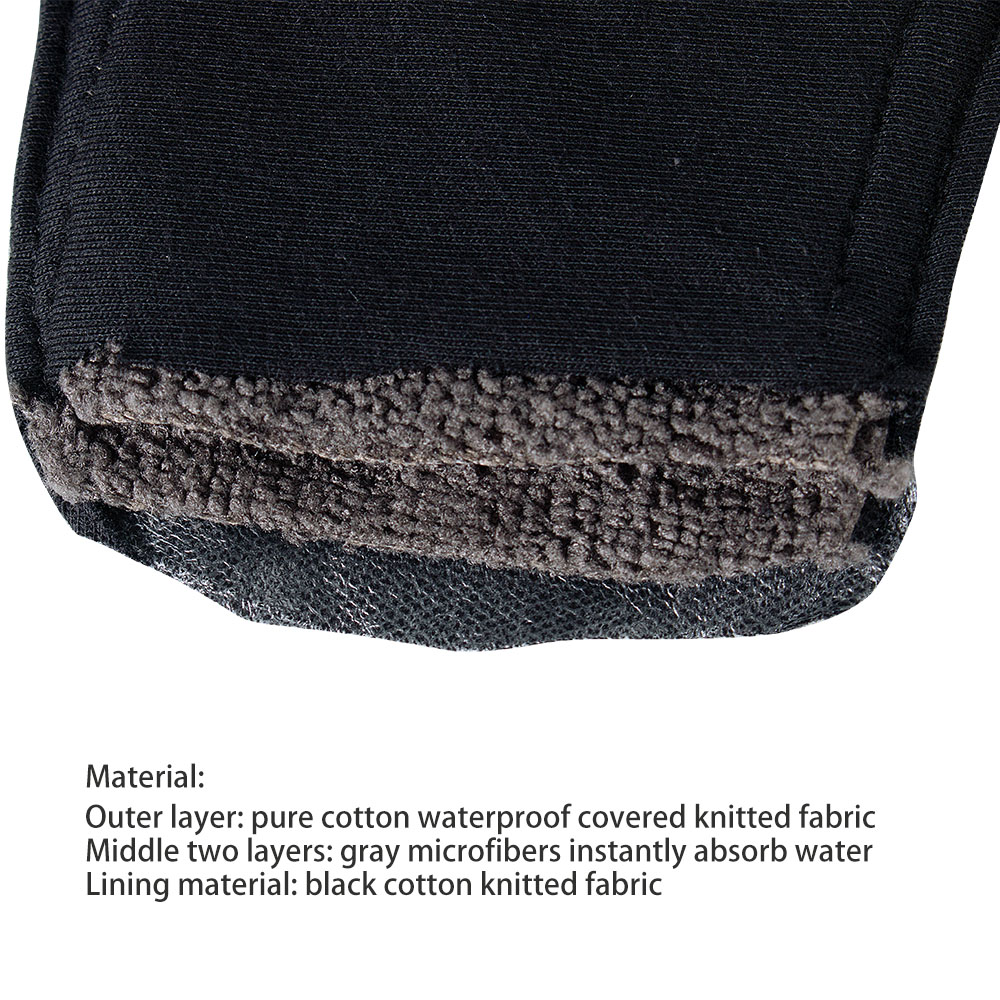 1pc Balck 純粋な綿生理用パッド女性再利用可能な布月 - Cloth Pad Reusable のレビューと価格