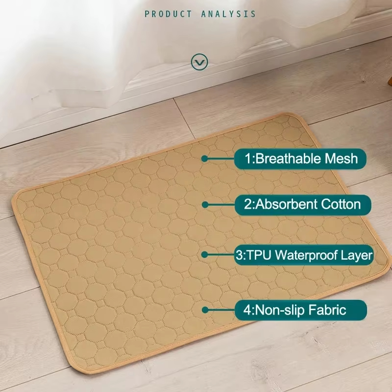 犬用おしっこパッド 洗える 再利用可能 滑り止め ペット用お - Cloth Pad Reusable のレビューと価格